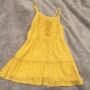 Abercrombie Kids yellow dress